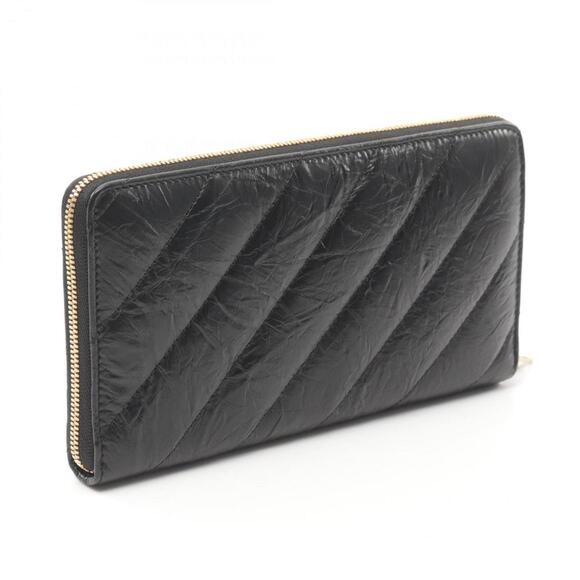 BALENCIAGA Black Leather Wallet - Picture 3 of 5